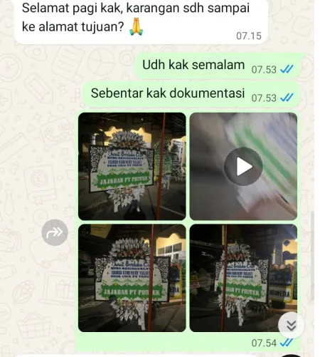 Pengiriman Papan Bunga Selamat Mampang Prapatan